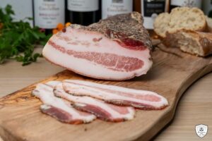 Guanciale De Joue De porc et Bajoue